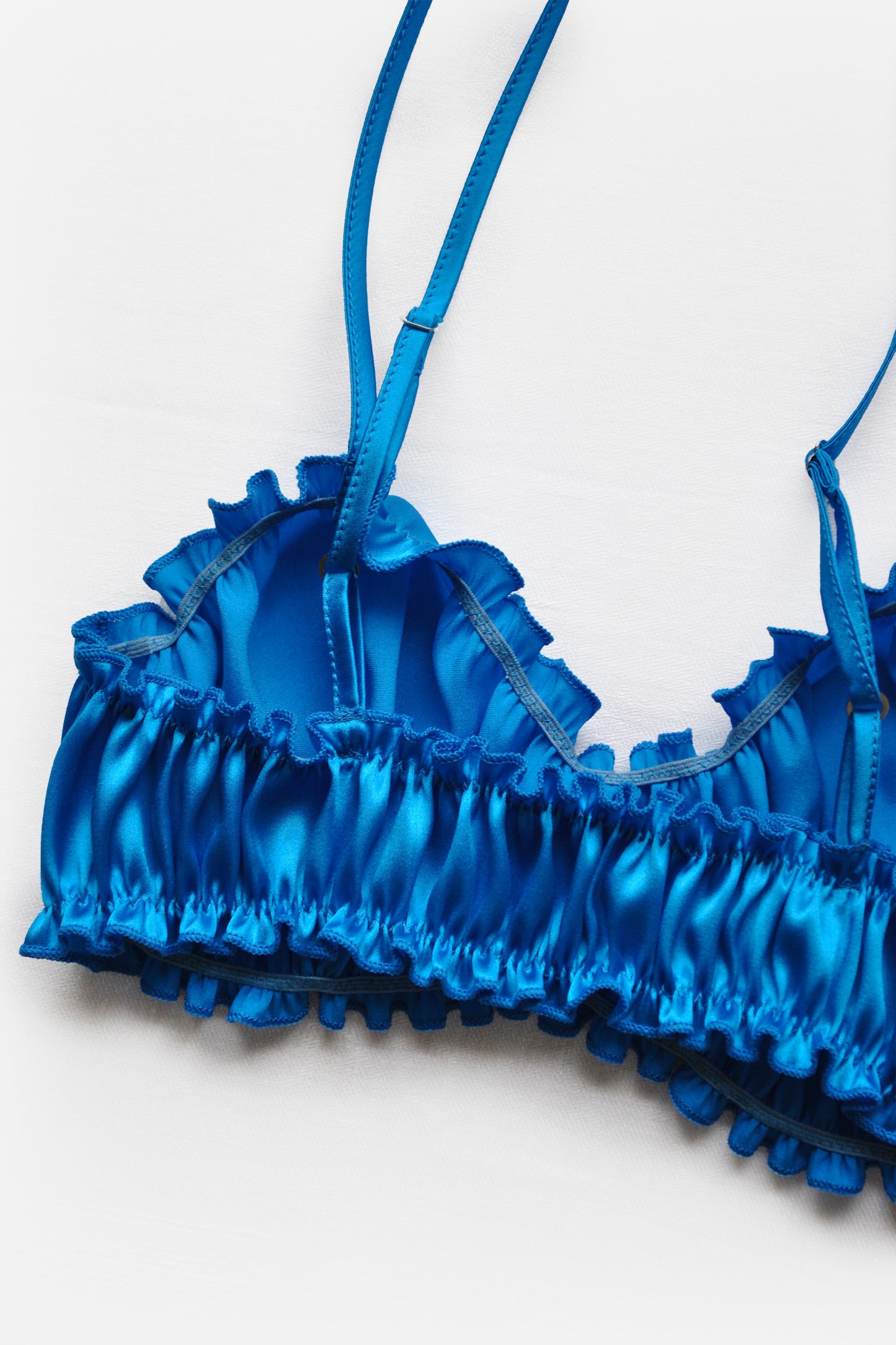 Partenope Silk Frilled Bra