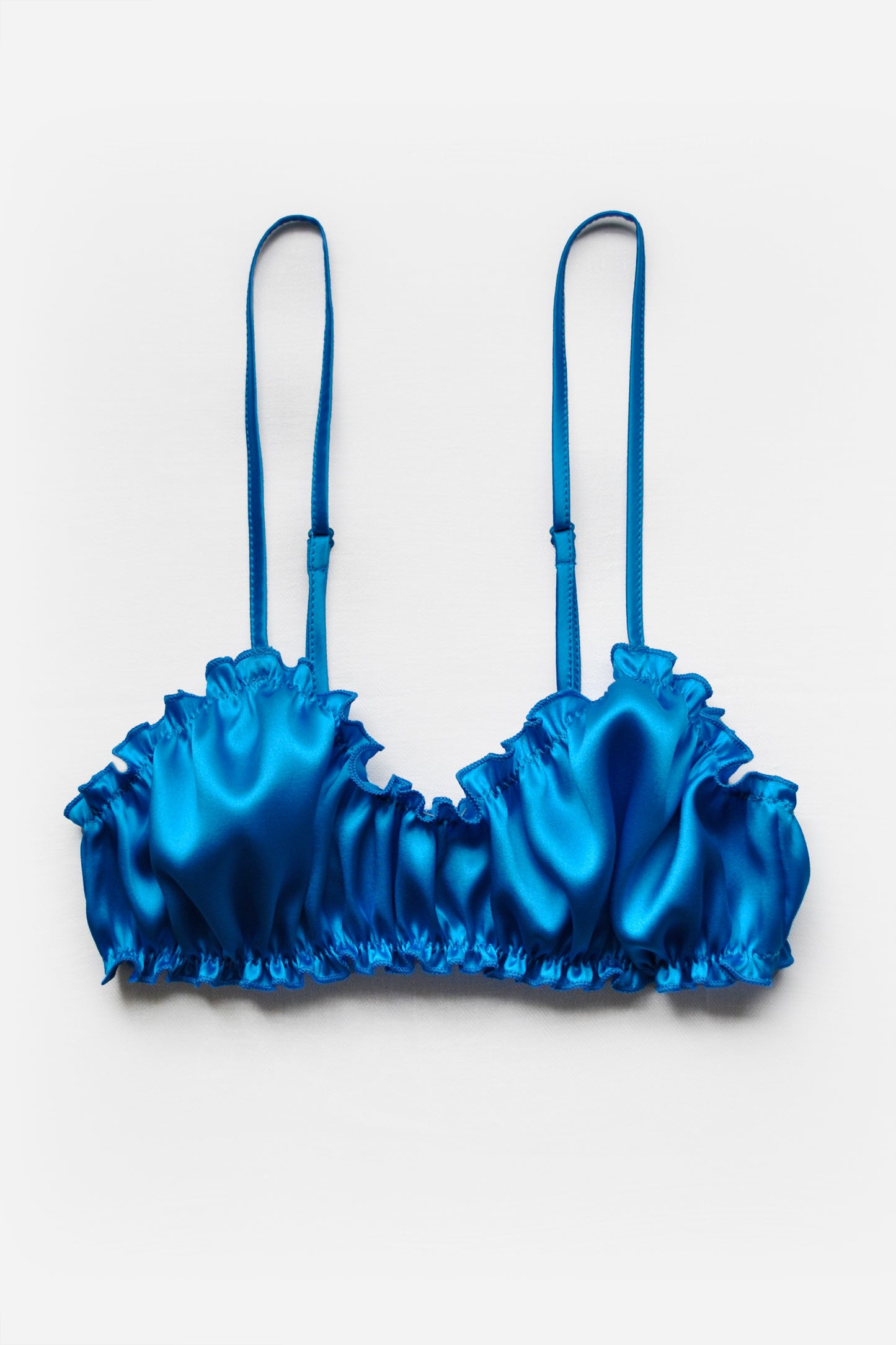 Partenope Silk Frilled Bra