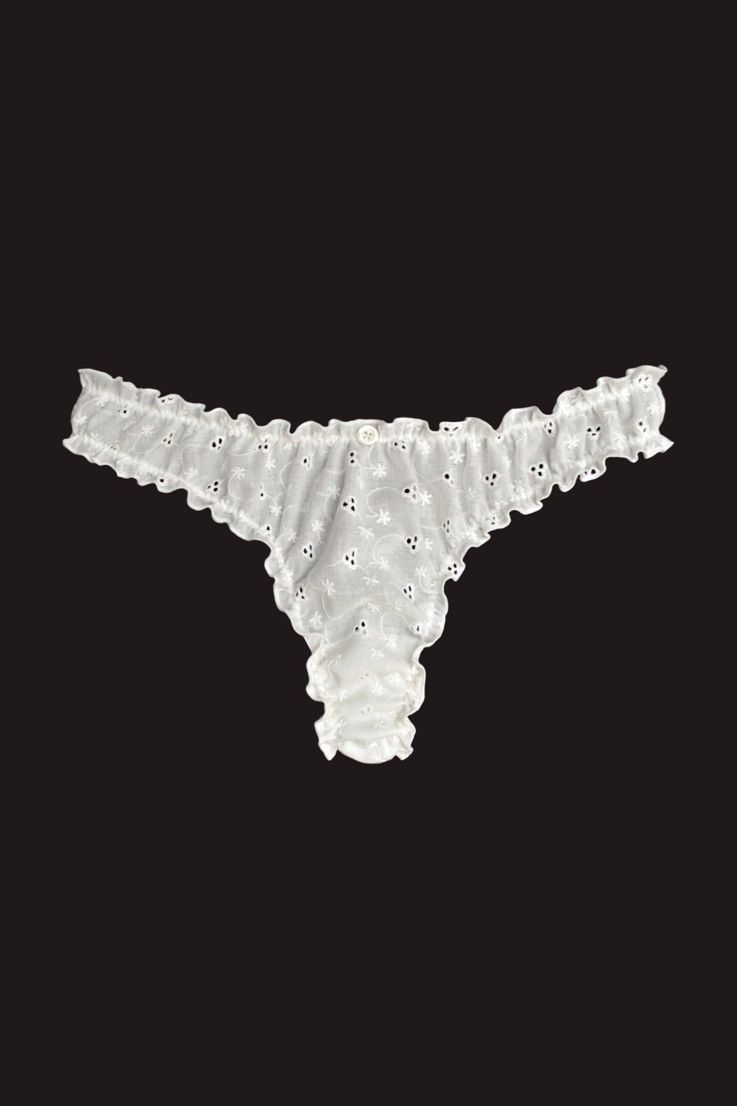 Lattemiele Sangallo Frilled Thong