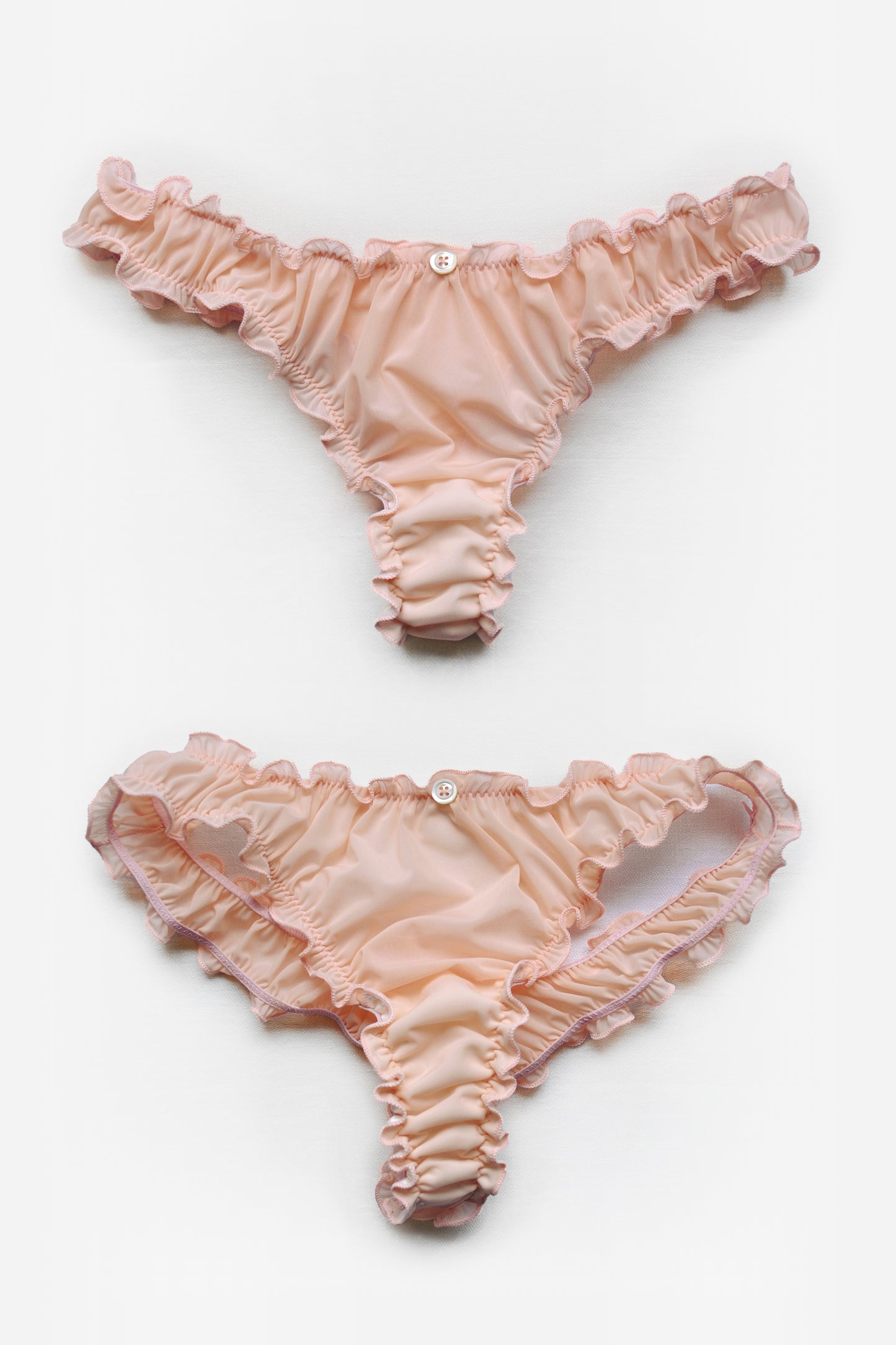 Acqua di Rosa Lycra Frilled Thong